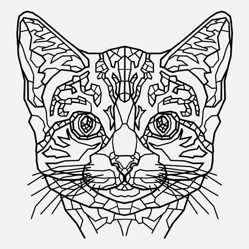 Art ligne Chat