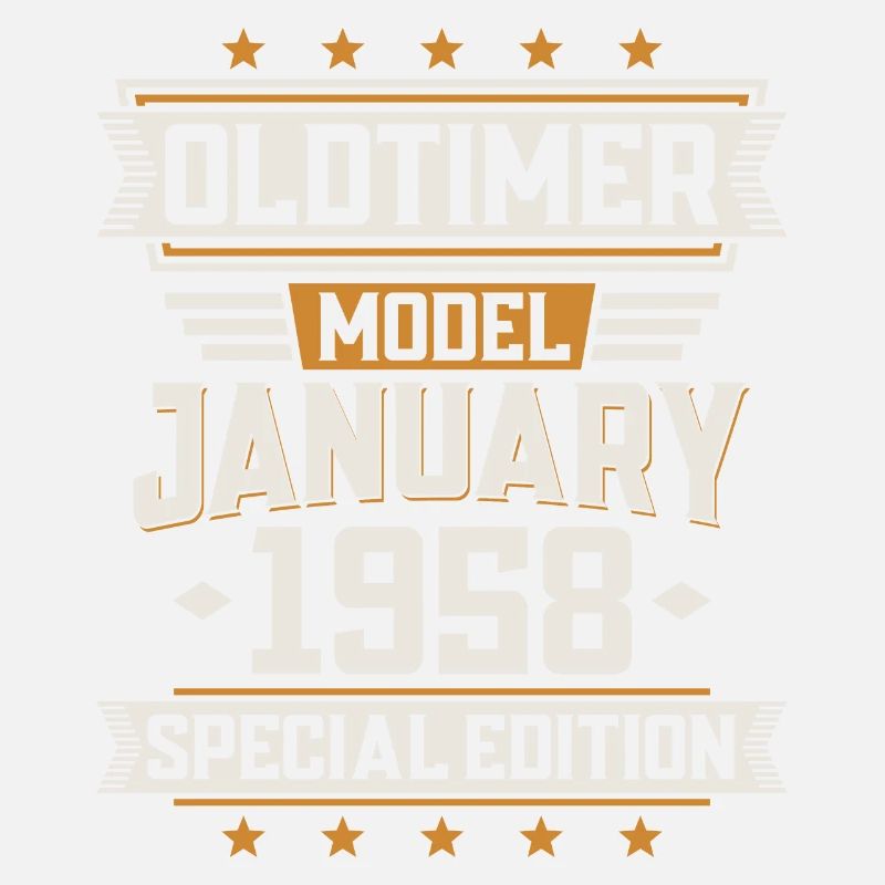 Janvier Année 1958 Année de construction Oldtimer Anniversaire