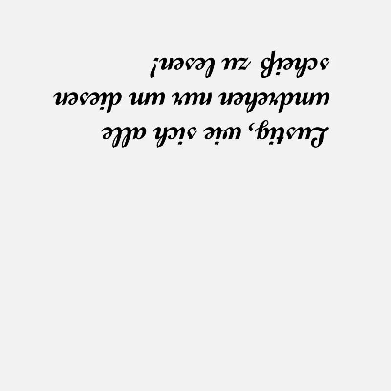 Lustiger Spruch