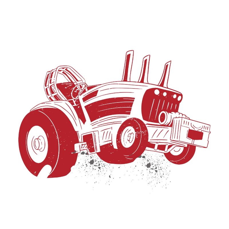 Tractor Pulling Tractor Driver Tractor Puller