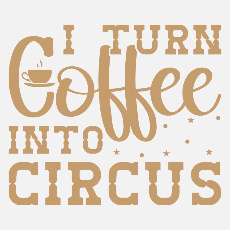 Je transforme le café en cadeaux d’artiste de cirque