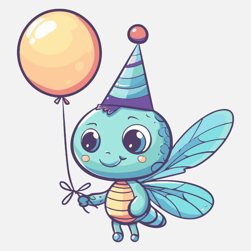 Libellule Anniversaire Bébé