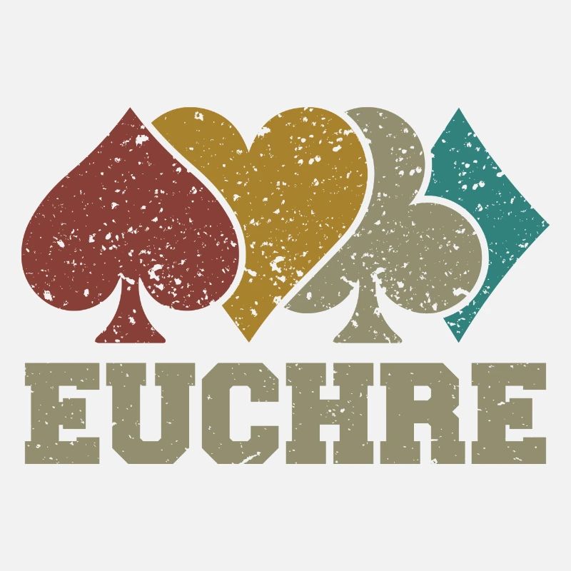 Euchre Vintage Euchre Card Board Game