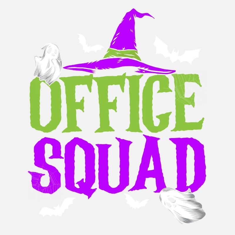Lustiges Halloween Kostüm Büro Squad Trick Oder
