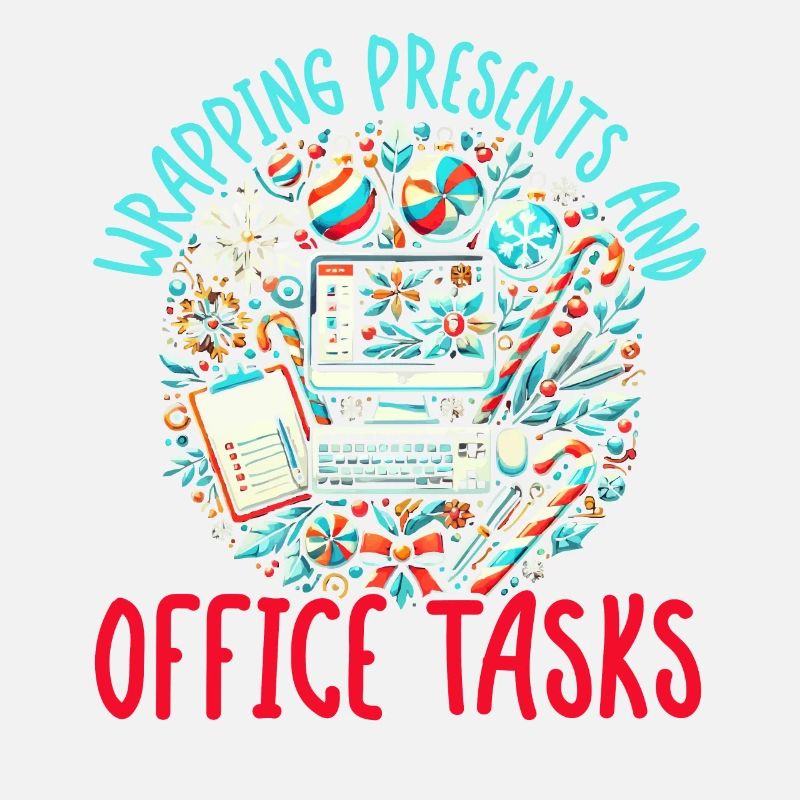Lustige Weihnachten Admin Assistant Weihnachtsmann