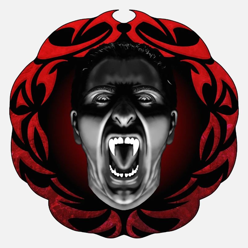 Hissing vampire with frame