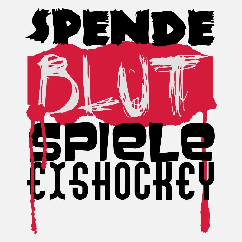 Spende Blut - Spiel Eishockey