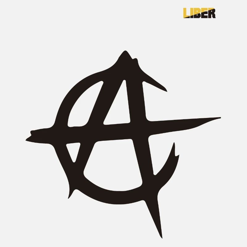 Ancap Flagge Schwarz