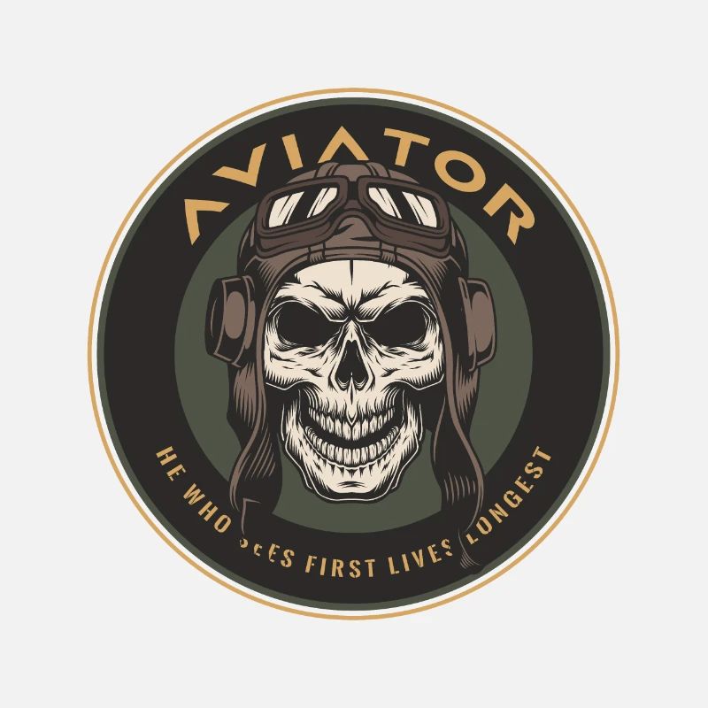 Crâne d’aviateur