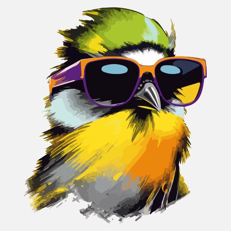 Cui la mésange