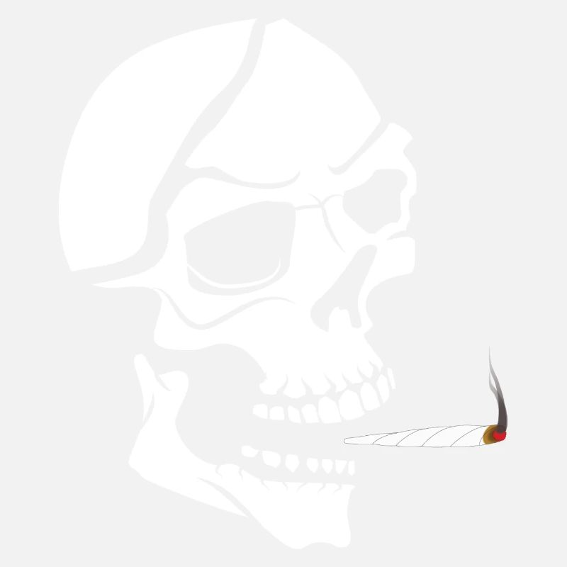 Gothic skull joint skeleton cigarette
