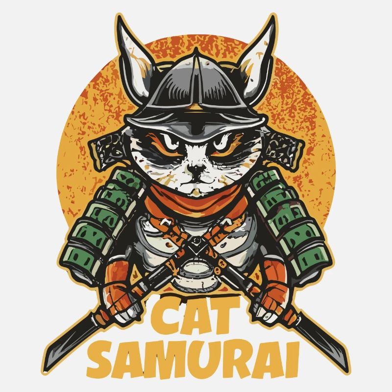 Katze Samurai