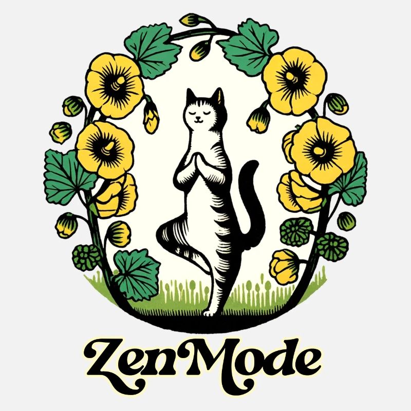 Chat Kitty en mode Zen