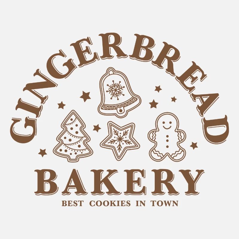 Christmas Gingerbread Bakery Gingerbread Cookies