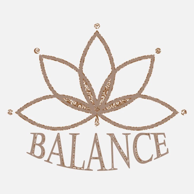 Équilibre de conception de yoga