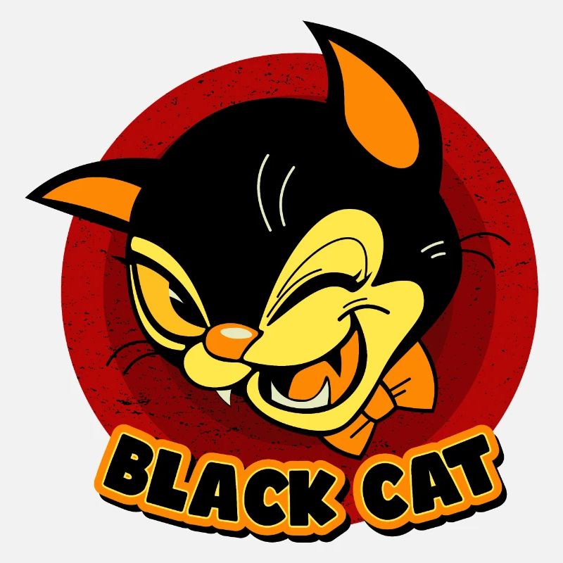 Smart Black Cat