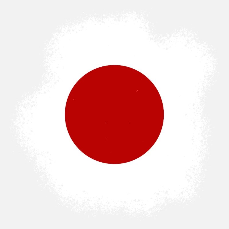 Drapeau du Japon utilisé Look Nihon drapeau japonais