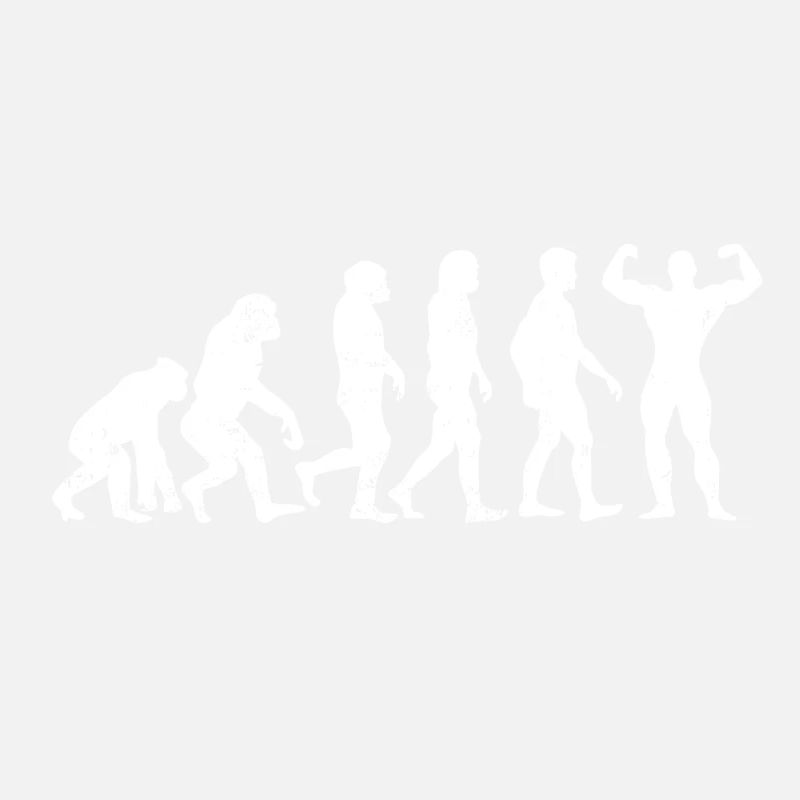 Muscleman machine bodybuilder cadeau évolution
