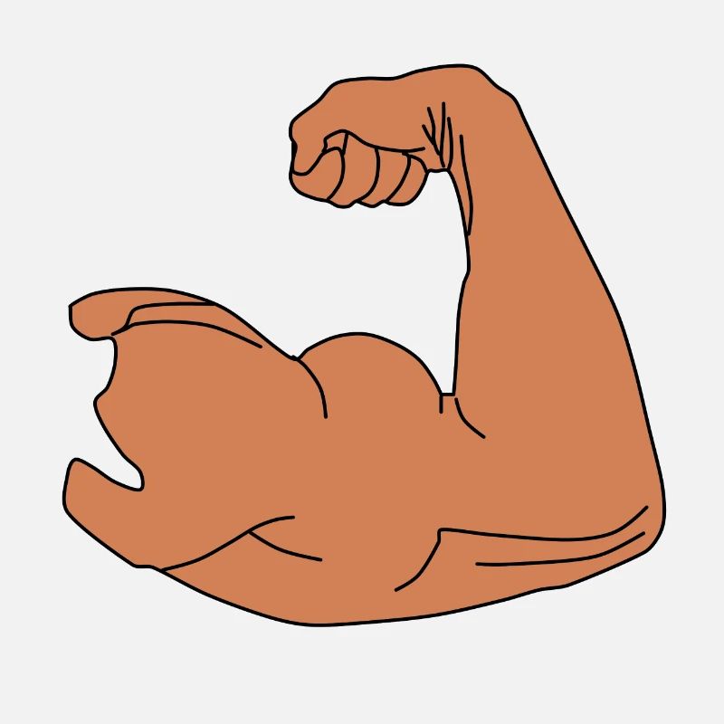 Biceps - Bras - Muscles - Idée cadeau