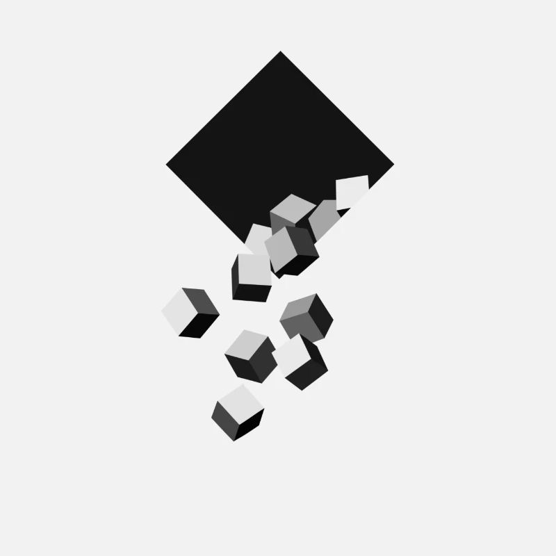 Cube, Square, Square,Black Market