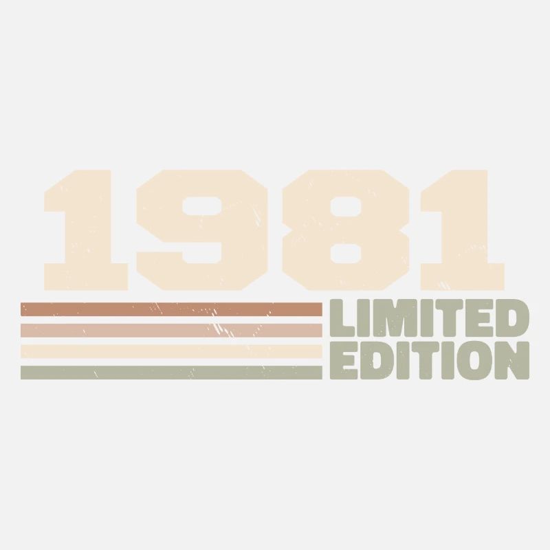 1981 1981 Limitierte Auflage 1981 Geburtstagsgeschenk