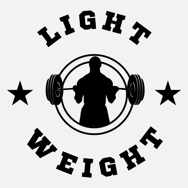 Haltérophile poids léger haltère bodybuilder