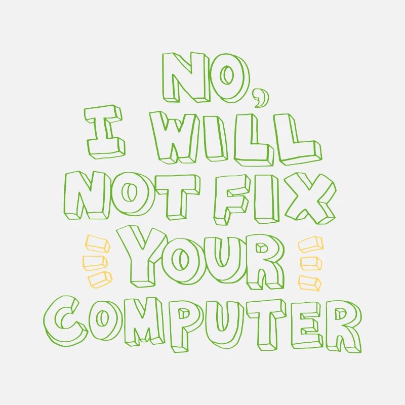 No, I want your computer .. - Gift