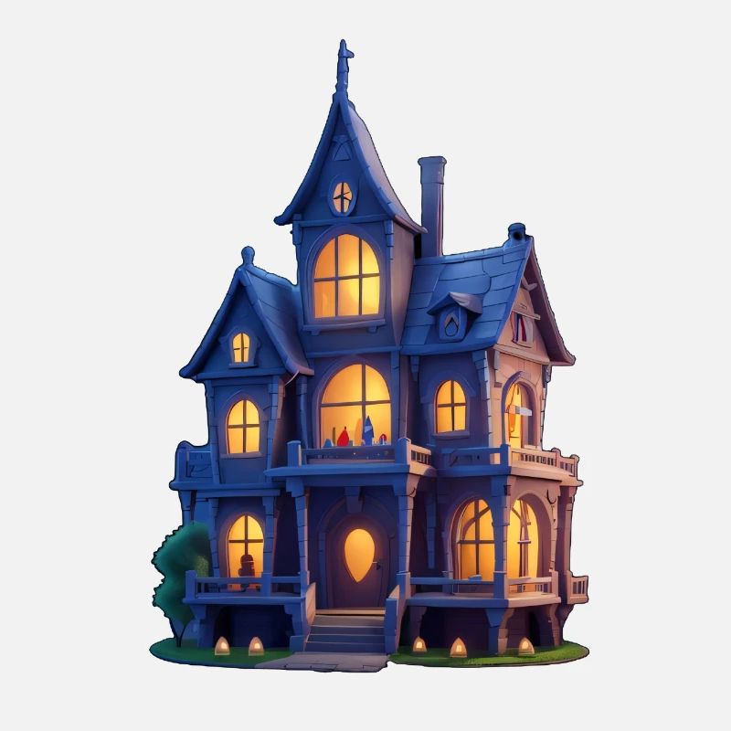Maison effrayante