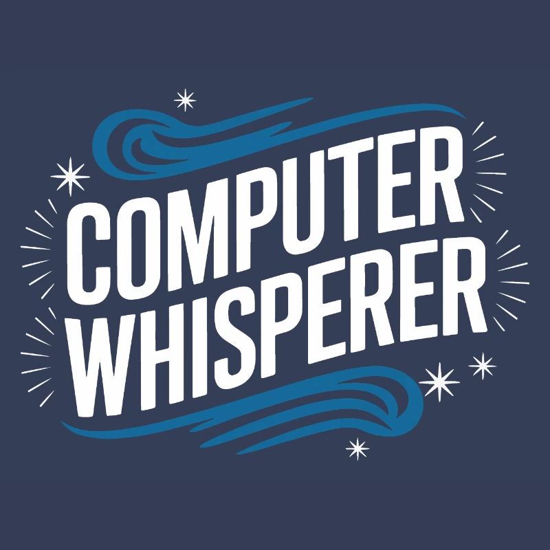 Technischer Support Computerfreak Nerd