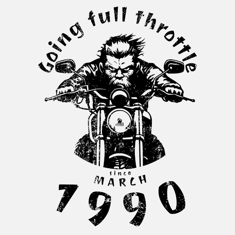 35. Geburtstag: Going full throttle since 03/1990