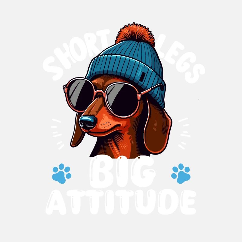Chien Teckel Bonnet Dresseur de chiens École de chiens Fun
