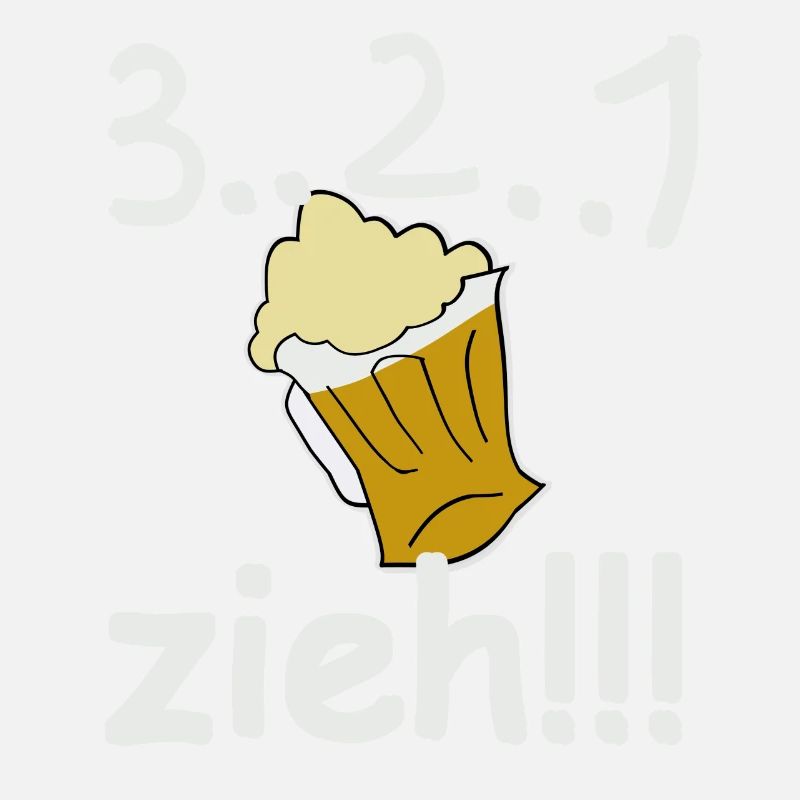 3, 2, 1, zieh!!! Bier.