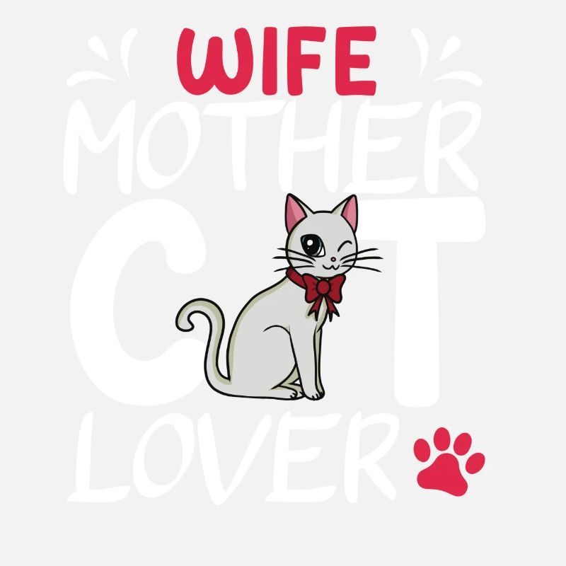Muttertag niedliche Katzenmutter