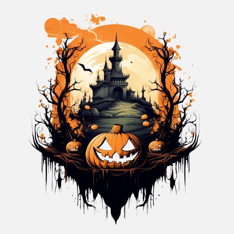 Halloween-Szene