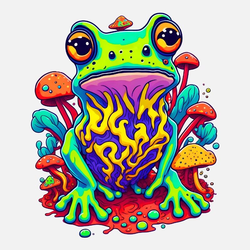 Trippy Frog 02