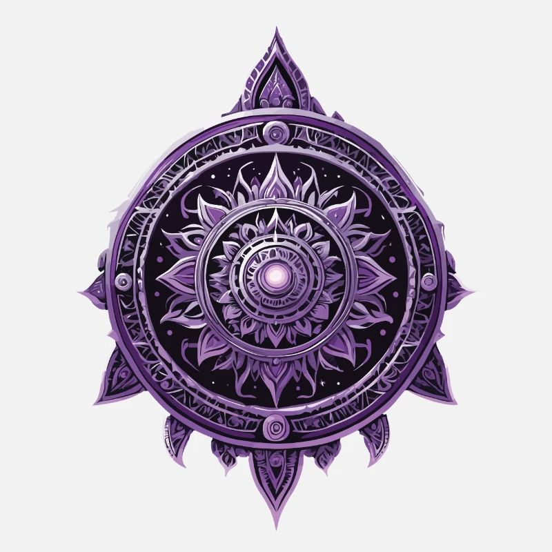 Mandala Design Ästhetisches Muster Spirituelles