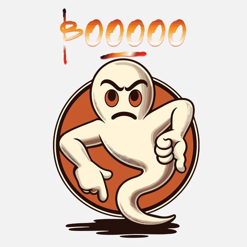 Booing Ghost Drôle Ghost Design Jeu de Mots