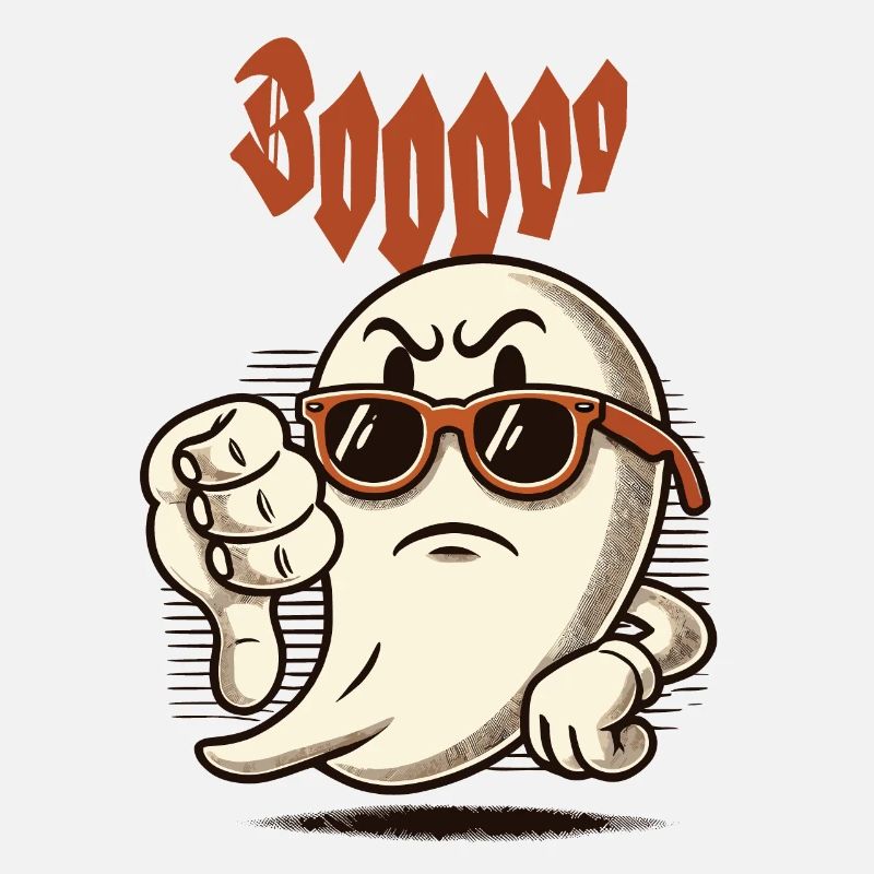 Booing Ghost Drôle Ghost Design
