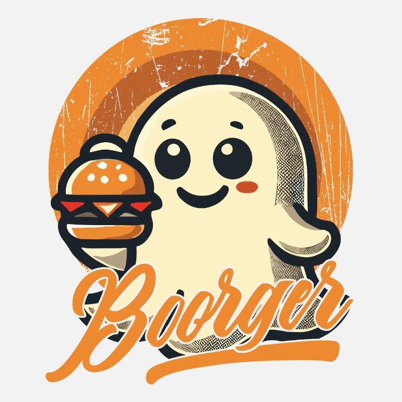 Ghost Burger Lover Boorger Fun