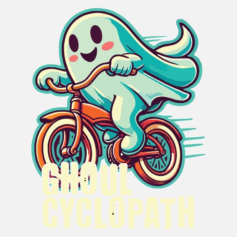 Cycling ghosts for Halloween