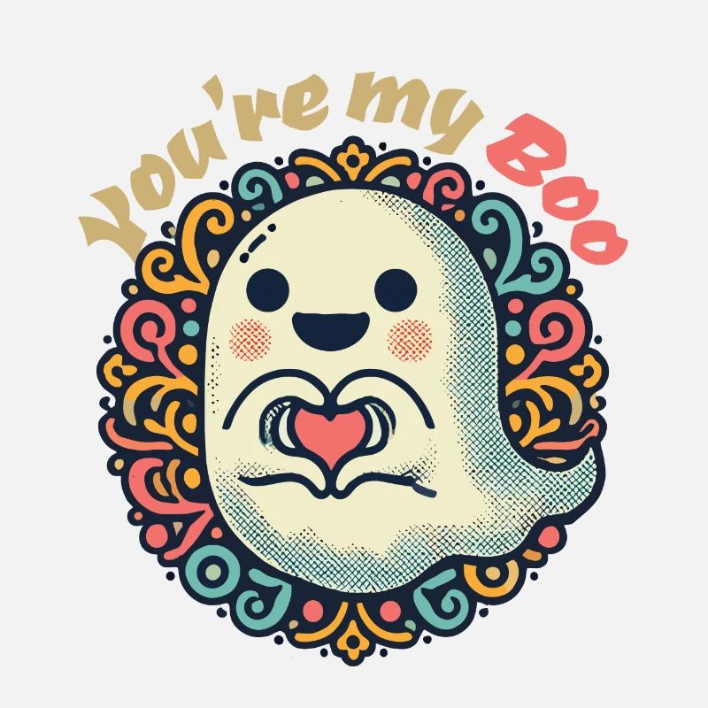 Tu es mon boo Mignon Ghost Design