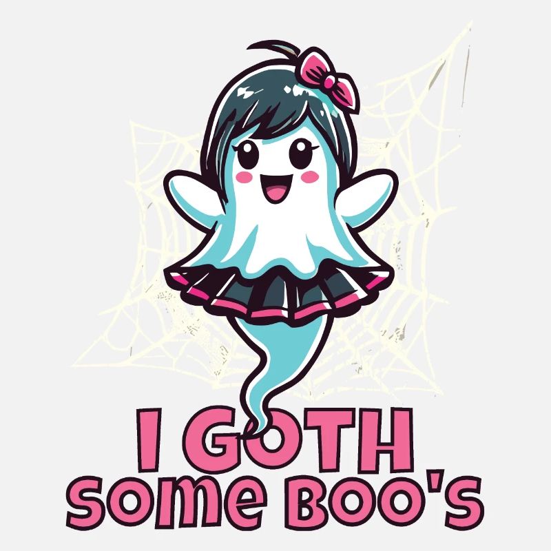 Halloween Goth Mädchen Ich Goth Einige Boo's