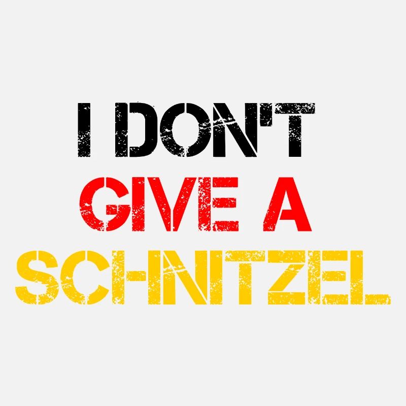 I Don't Give A Schnitzel Germany Party Idea
