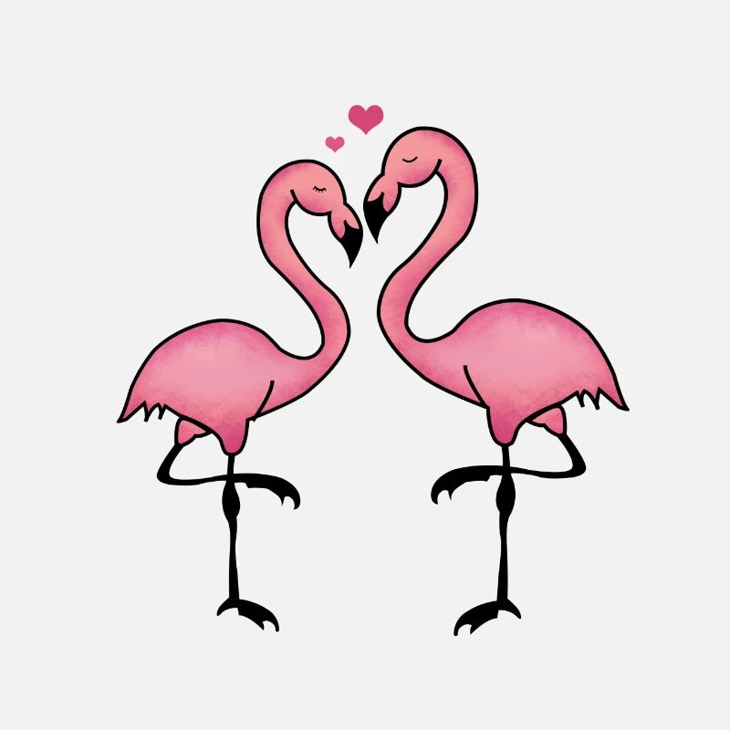 flamingos Liebe