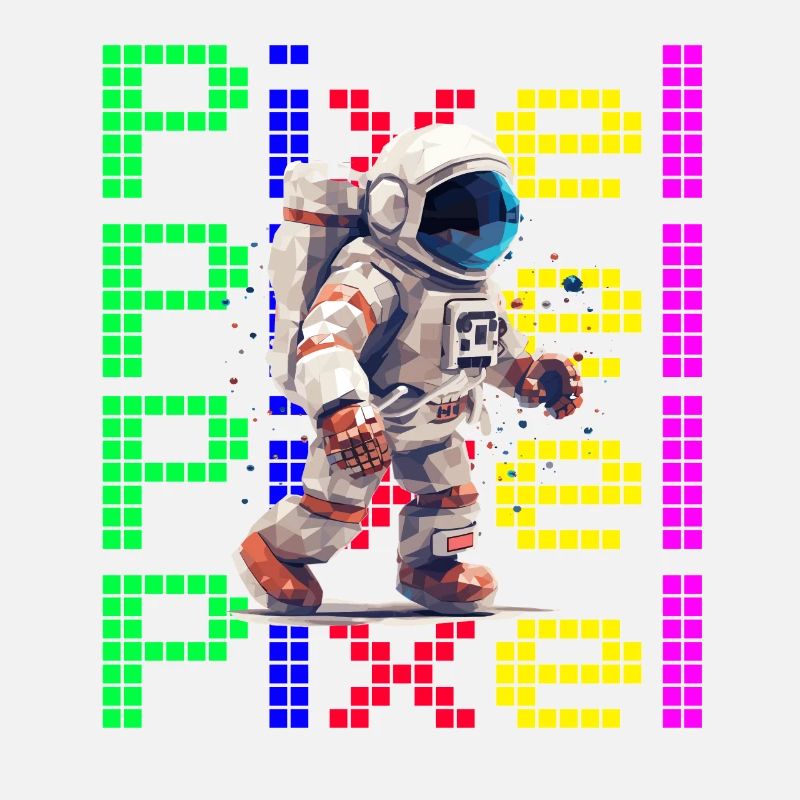 Astronaut Digital Art Space Explorer