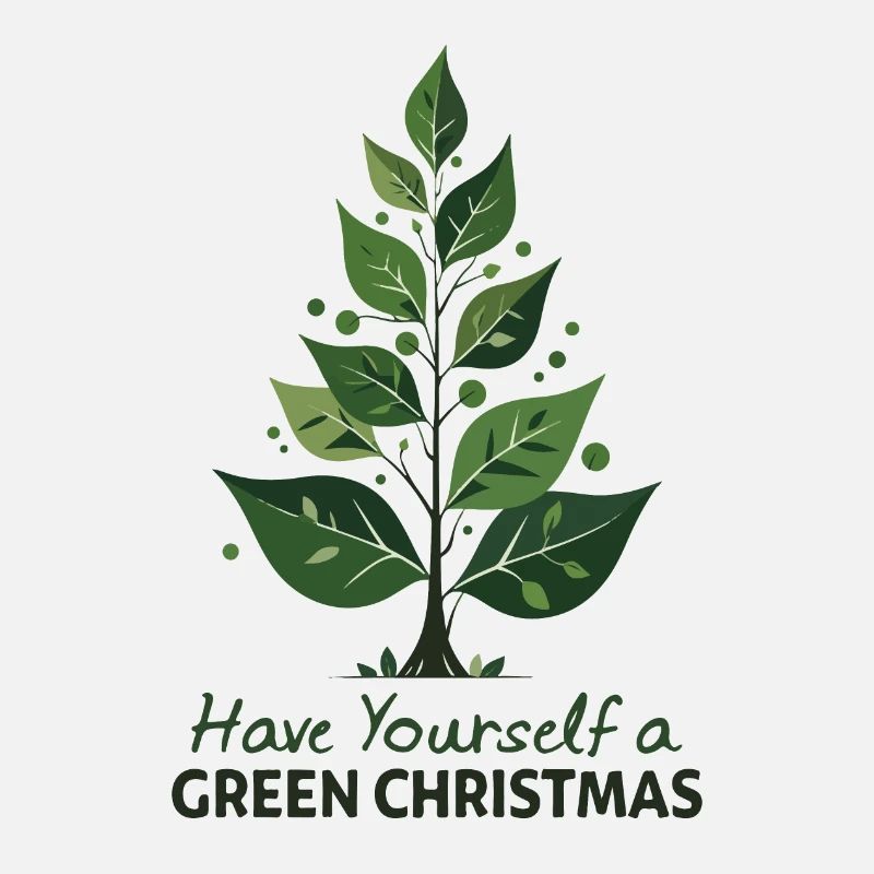 Eco Friendly Green Christmas Tree