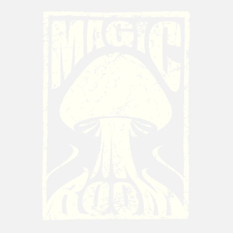 Magic Room used look shabby psychedelic mushroom room