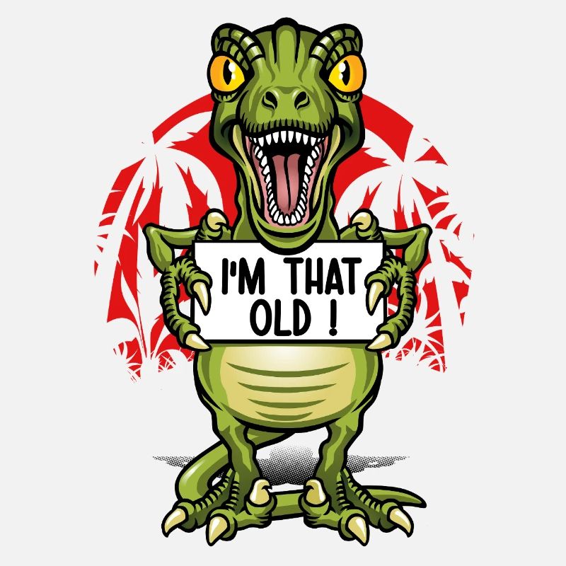 Ich bin ein alter Dinosaurier