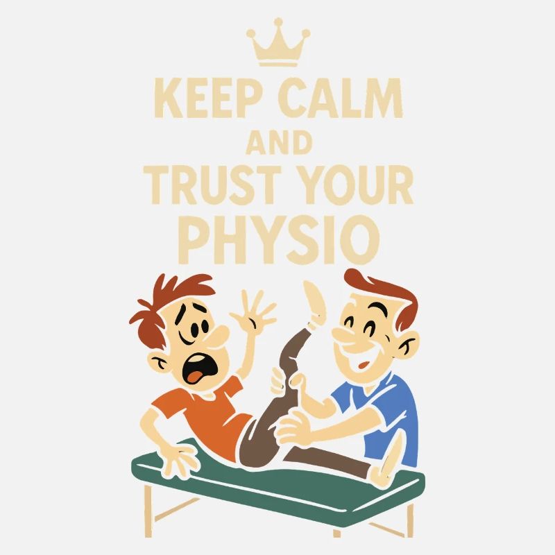 Physiotherapeut Ruhe Bewahren vertrauen