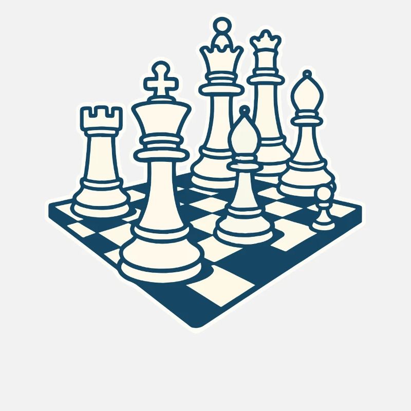 Chess Player Chess Pieces Board Game Art